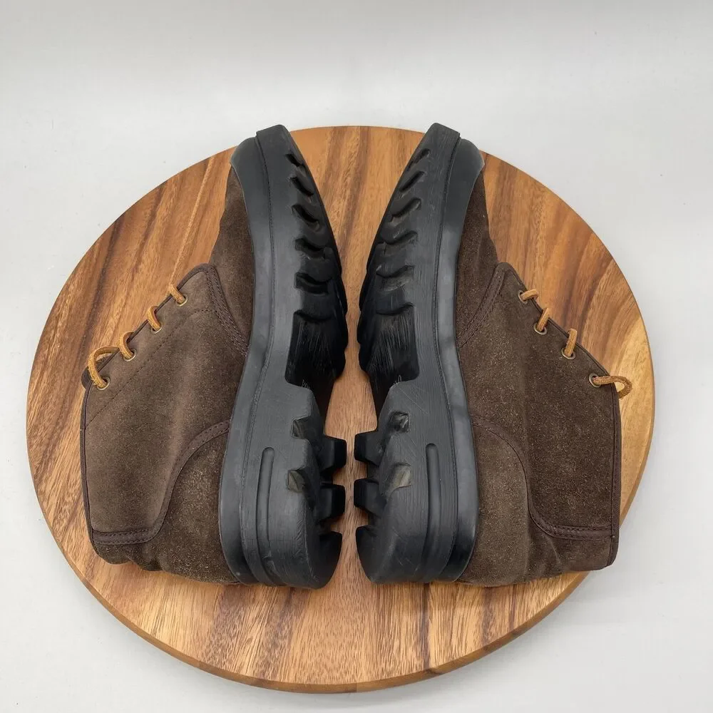 Polo Ralph Lauren Umar Boots Mens Size 11.5 D Dark brown Suede Outdoor Walking
